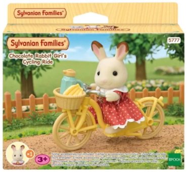 Набор Велосипед и Шоколадная крольчонок Sylvanian Families 5777