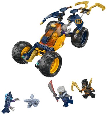 Конструктор LEGO Багги-внедорожник Arin's Ninja Ninjago 71811, деталей 267 шт