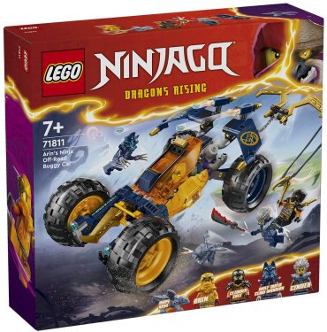 Конструктор LEGO Багги-внедорожник Arin's Ninja Ninjago 71811, деталей 267 шт - ForteMarket Конструктор LEGO Багги-внедорожник Arin's Ninja Ninjago 71811, деталей 267 шт купить,0