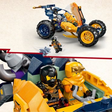 Конструктор LEGO Багги-внедорожник Arin's Ninja Ninjago 71811, деталей 267 шт - ForteMarket Конструктор LEGO Багги-внедорожник Arin's Ninja Ninjago 71811, деталей 267 шт купить,0