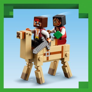 Конструктор LEGO Путешествие на пиратском корабле Minecraft 21259, деталей 166 шт