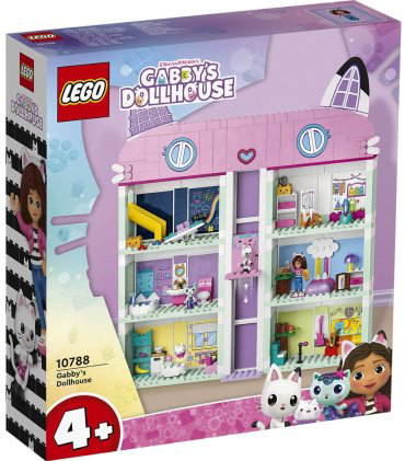 Конструктор LEGO Кукольный домик Габби 10788, деталей 498 шт купить,NaN