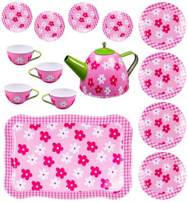 Набор посуды YTY TOYS PY555-64/1, розовый купить,NaN