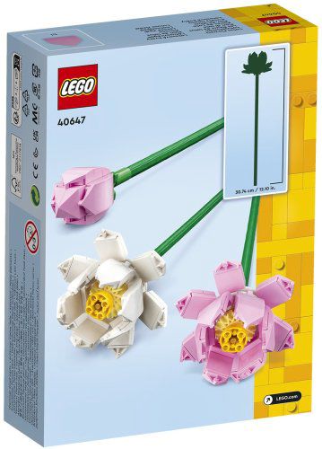Конструктор LEGO Цветы лотоса Iconic 40647, деталей 220 шт купить,NaN