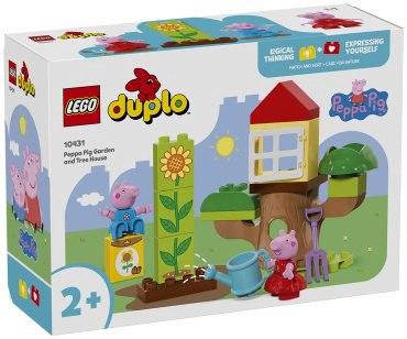 Конструктор LEGO Сад Свинки Пеппы и домик на дереве DUPLO 10431, деталей 20 шт купить,13990