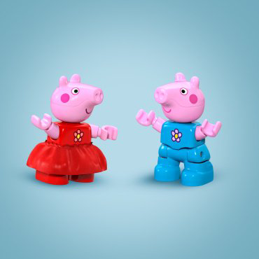 Конструктор LEGO Сад Свинки Пеппы и домик на дереве DUPLO 10431, деталей 20 шт купить,13990