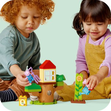 Конструктор LEGO Сад Свинки Пеппы и домик на дереве DUPLO 10431, деталей 20 шт купить,13990