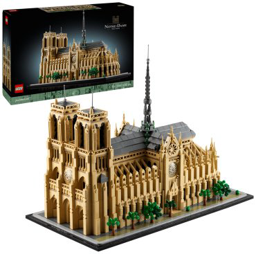 Конструктор LEGO Cобор Парижской Богоматери Architecture 21061, деталей 4383 шт купить,NaN