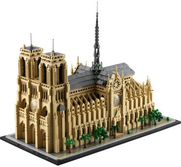 Конструктор LEGO Cобор Парижской Богоматери Architecture 21061, деталей 4383 шт