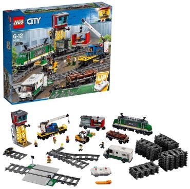 Конструктор LEGO Товарный поезд 60198, деталей 1226 шт