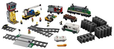 Конструктор LEGO Товарный поезд 60198, деталей 1226 шт купить,NaN