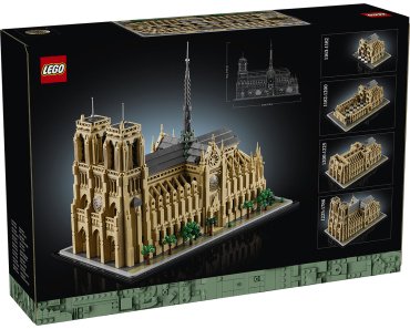 Конструктор LEGO Cобор Парижской Богоматери Architecture 21061, деталей 4383 шт
