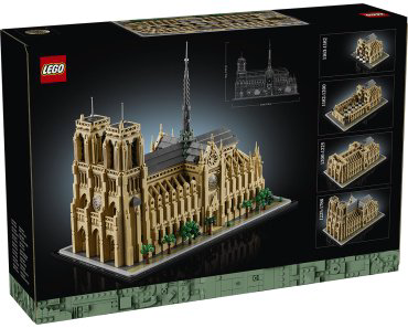 Конструктор LEGO Cобор Парижской Богоматери Architecture 21061, деталей 4383 шт купить,NaN