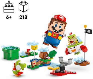 Конструктор LEGO Приключения с Марио Super Mario 71439, деталей 218 шт