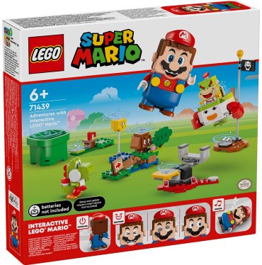 Конструктор LEGO Приключения с Марио Super Mario 71439, деталей 218 шт