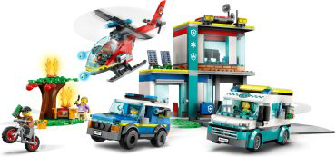 Конструктор LEGO Штаб аварийных транспортных средств 60371, деталей 706 шт купить,NaN