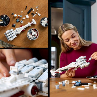 Конструктор LEGO Тантив IV Star War 75376, деталей 654 шт купить,NaN