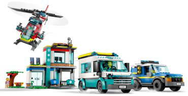 Конструктор LEGO Штаб аварийных транспортных средств 60371, деталей 706 шт купить,NaN
