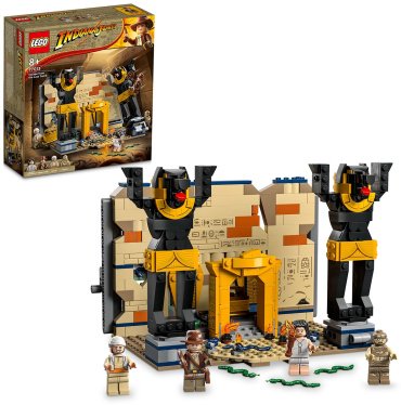 Конструктор LEGO Побег из затерянной гробницы 77013, деталей 600 шт