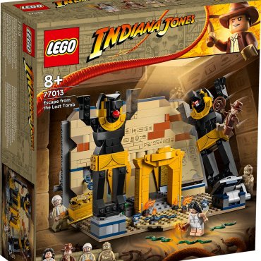 Конструктор LEGO Побег из затерянной гробницы 77013, деталей 600 шт