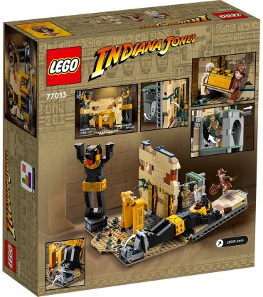 Конструктор LEGO Побег из затерянной гробницы 77013, деталей 600 шт
