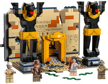 Конструктор LEGO Побег из затерянной гробницы 77013, деталей 600 шт
