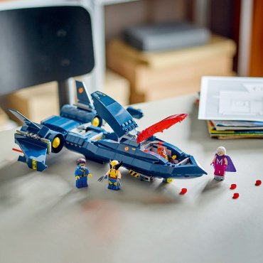 Конструктор LEGO Самолет Людей Икс Marvel 76281, деталей 359 шт