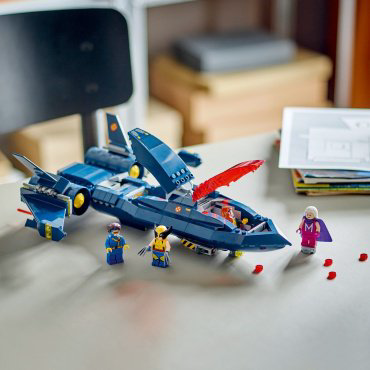 Конструктор LEGO Самолет Людей Икс Marvel 76281, деталей 359 шт купить,NaN