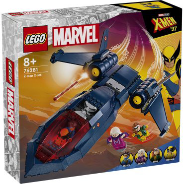 Конструктор LEGO Самолет Людей Икс Marvel 76281, деталей 359 шт купить,NaN