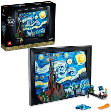 Конструктор LEGO Винсент Ван Гог - Звездная ночь 21333, деталей 2316 шт