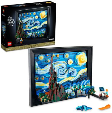 Конструктор LEGO Винсент Ван Гог - Звездная ночь 21333, деталей 2316 шт купить,NaN