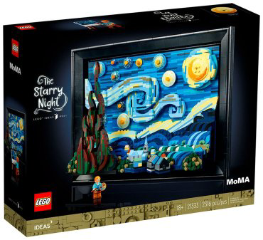 Конструктор LEGO Винсент Ван Гог - Звездная ночь 21333, деталей 2316 шт купить,NaN