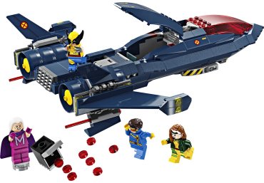Конструктор LEGO Самолет Людей Икс Marvel 76281, деталей 359 шт