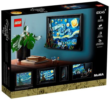 Конструктор LEGO Винсент Ван Гог - Звездная ночь 21333, деталей 2316 шт