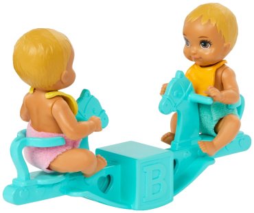 Набор Детская комната близнецов с няней Скиппер Barbie HXM990
