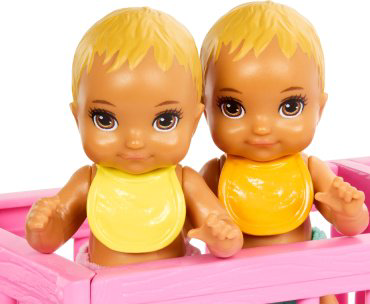 Набор Детская комната близнецов с няней Скиппер Barbie HXM990 купить,NaN
