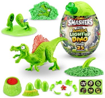 Набор Яйцо с секретом Jurassic Light-Up Dino Mega Smashers 74108