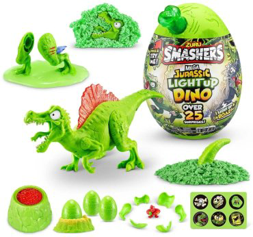 Набор Яйцо с секретом Jurassic Light-Up Dino Mega Smashers 74108 купить,NaN