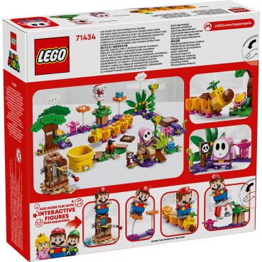 Конструктор LEGO Набор для приготовления газировки «Джунгли» Super Mario 71434, деталей 598 шт