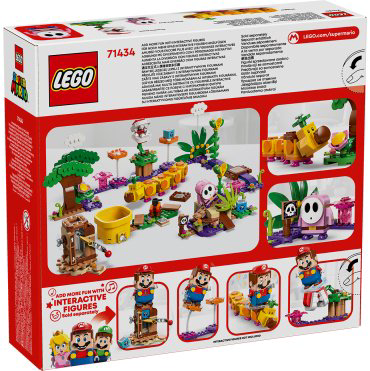 Конструктор LEGO Набор для приготовления газировки «Джунгли» Super Mario 71434, деталей 598 шт купить,NaN