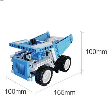 Xiaomi Mini Engineering Truck OBQXKK95AIQI, деталей 255 шт