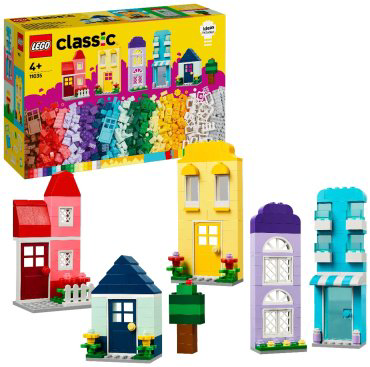 Конструктор LEGO Творческие домики Classic 11035, деталей 850 шт купить,NaN
