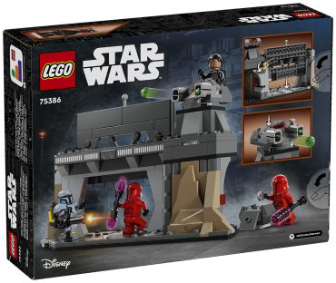 Конструктор LEGO Битва между Пазом Визслой и Моффом Гидеоном Star Wars 75386, деталей 289 шт купить,NaN