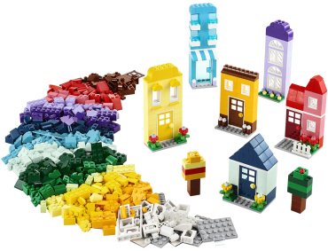 Конструктор LEGO Творческие домики Classic 11035, деталей 850 шт купить,NaN