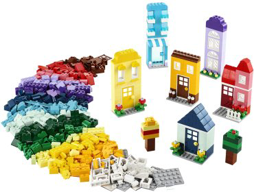 Конструктор LEGO Творческие домики Classic 11035, деталей 850 шт купить,NaN