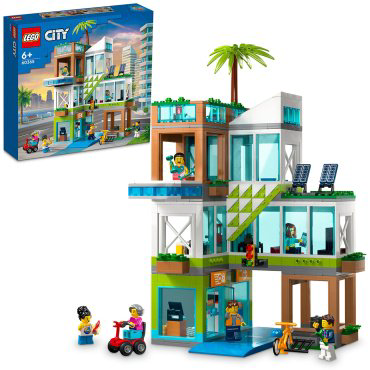 Конструктор LEGO Многоквартирный дом 60365, деталей 688 шт