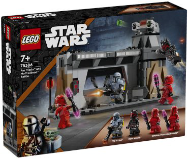 Конструктор LEGO Битва между Пазом Визслой и Моффом Гидеоном Star Wars 75386, деталей 289 шт купить,NaN