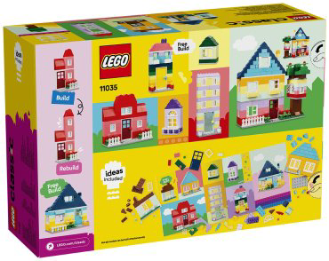 Конструктор LEGO Творческие домики Classic 11035, деталей 850 шт купить,NaN