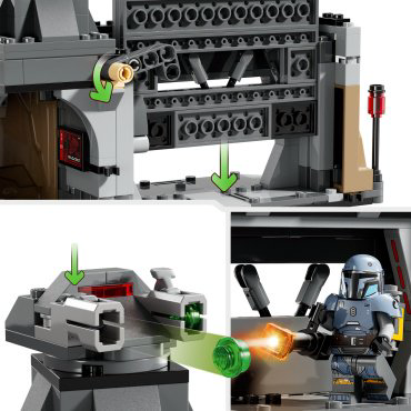 Конструктор LEGO Битва между Пазом Визслой и Моффом Гидеоном Star Wars 75386, деталей 289 шт купить,NaN