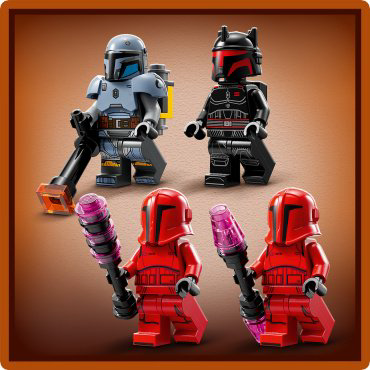 Конструктор LEGO Битва между Пазом Визслой и Моффом Гидеоном Star Wars 75386, деталей 289 шт купить,NaN